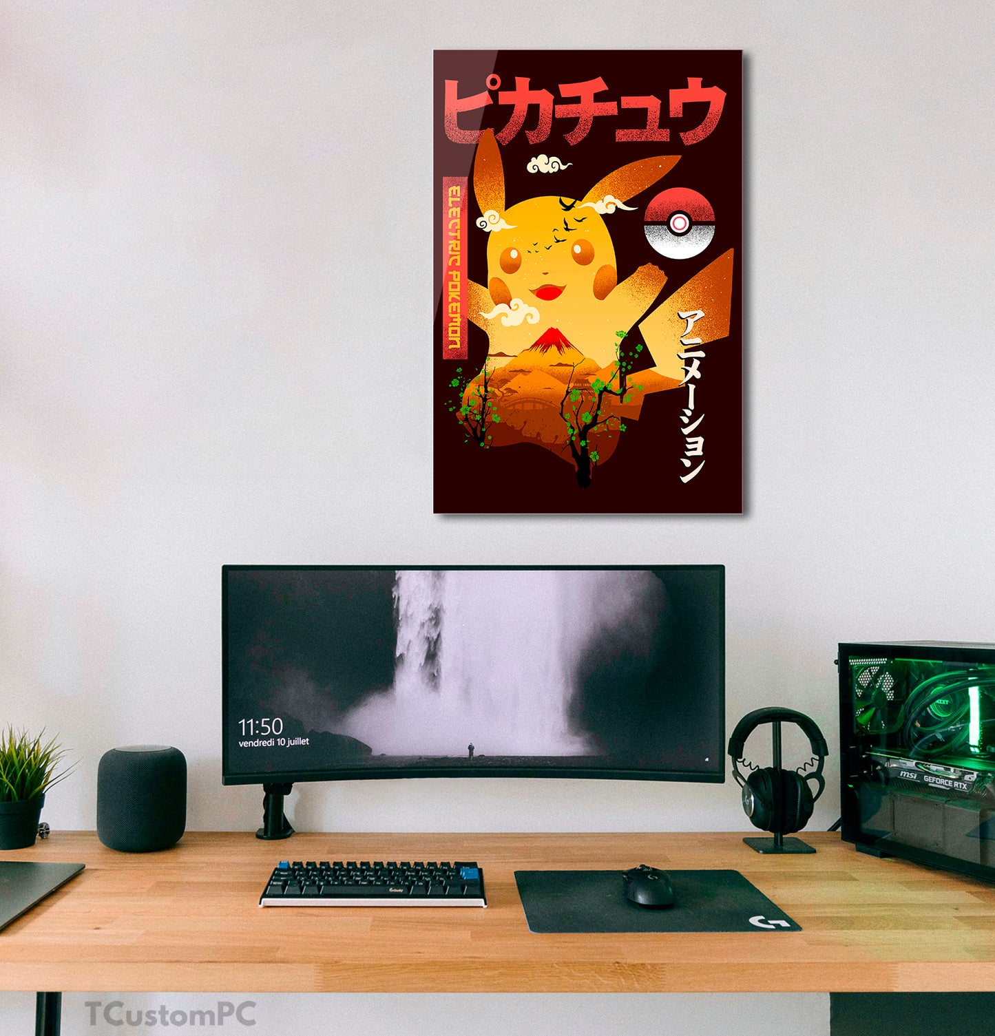 Cuadro de Pikachu, Pokémon