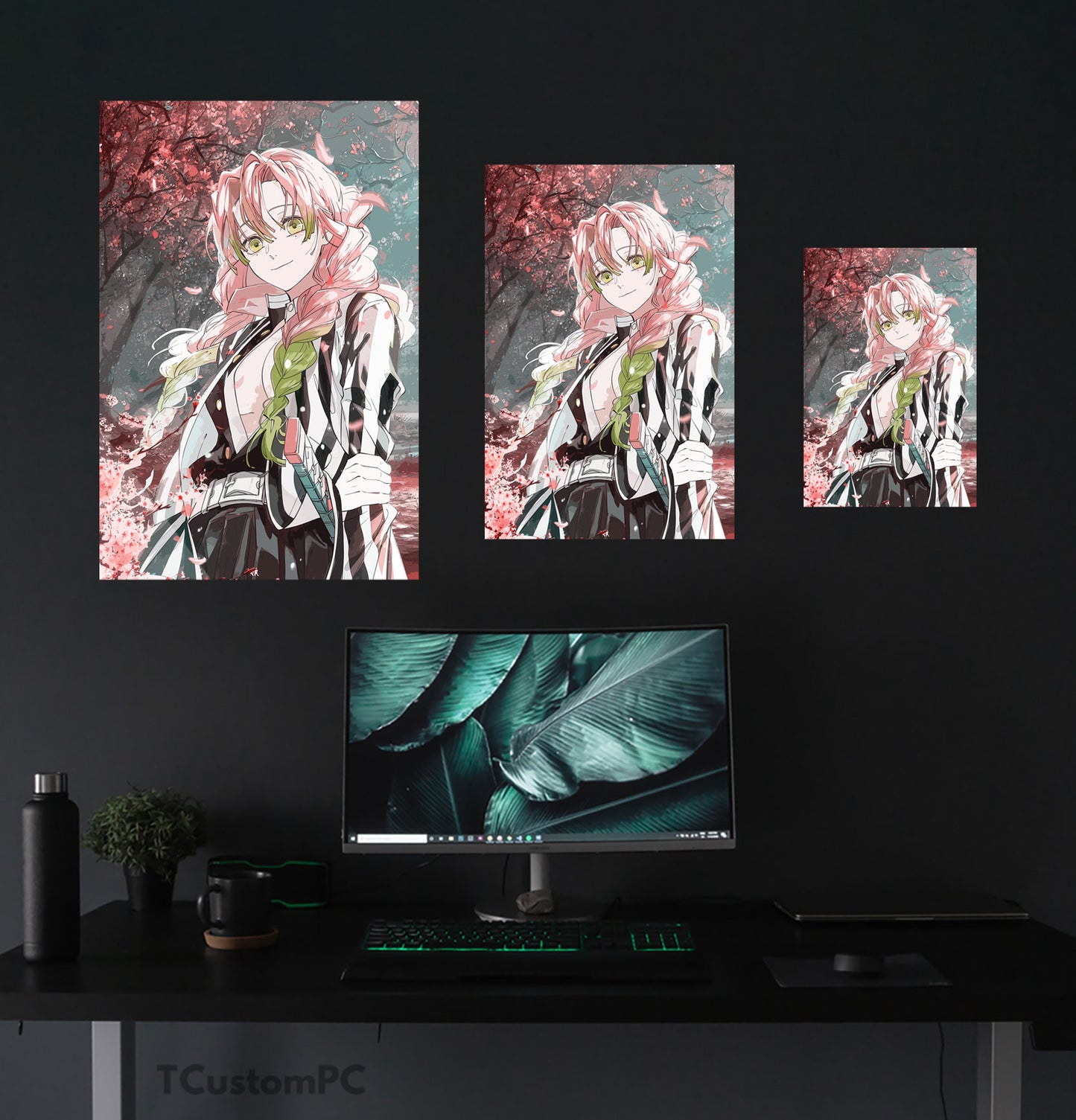 Pink Swordmaster Mitsuri painting