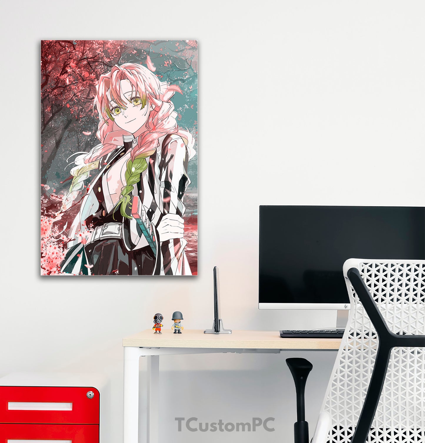Pink Swordmaster Mitsuri painting