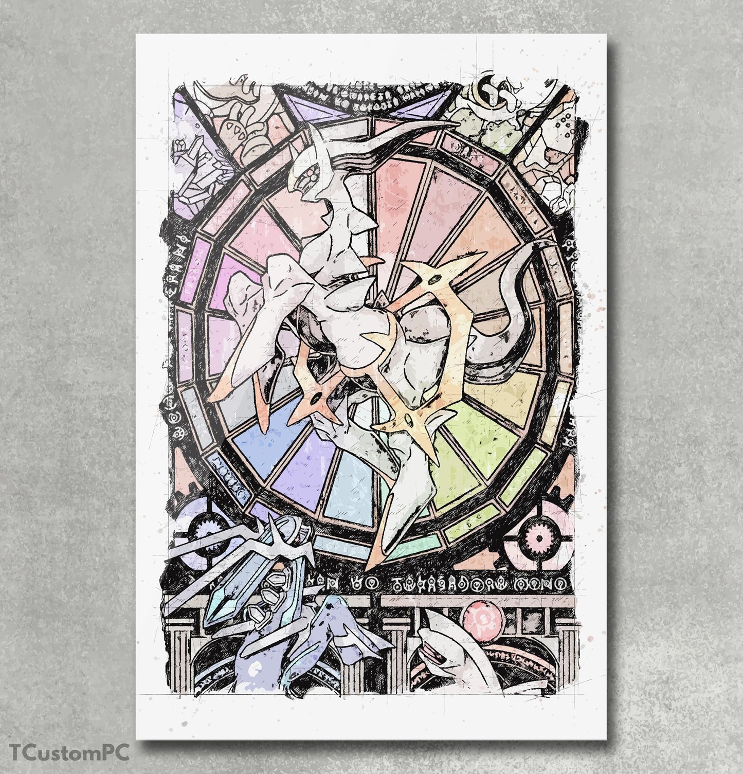 Platinum mythology Arzeus painting