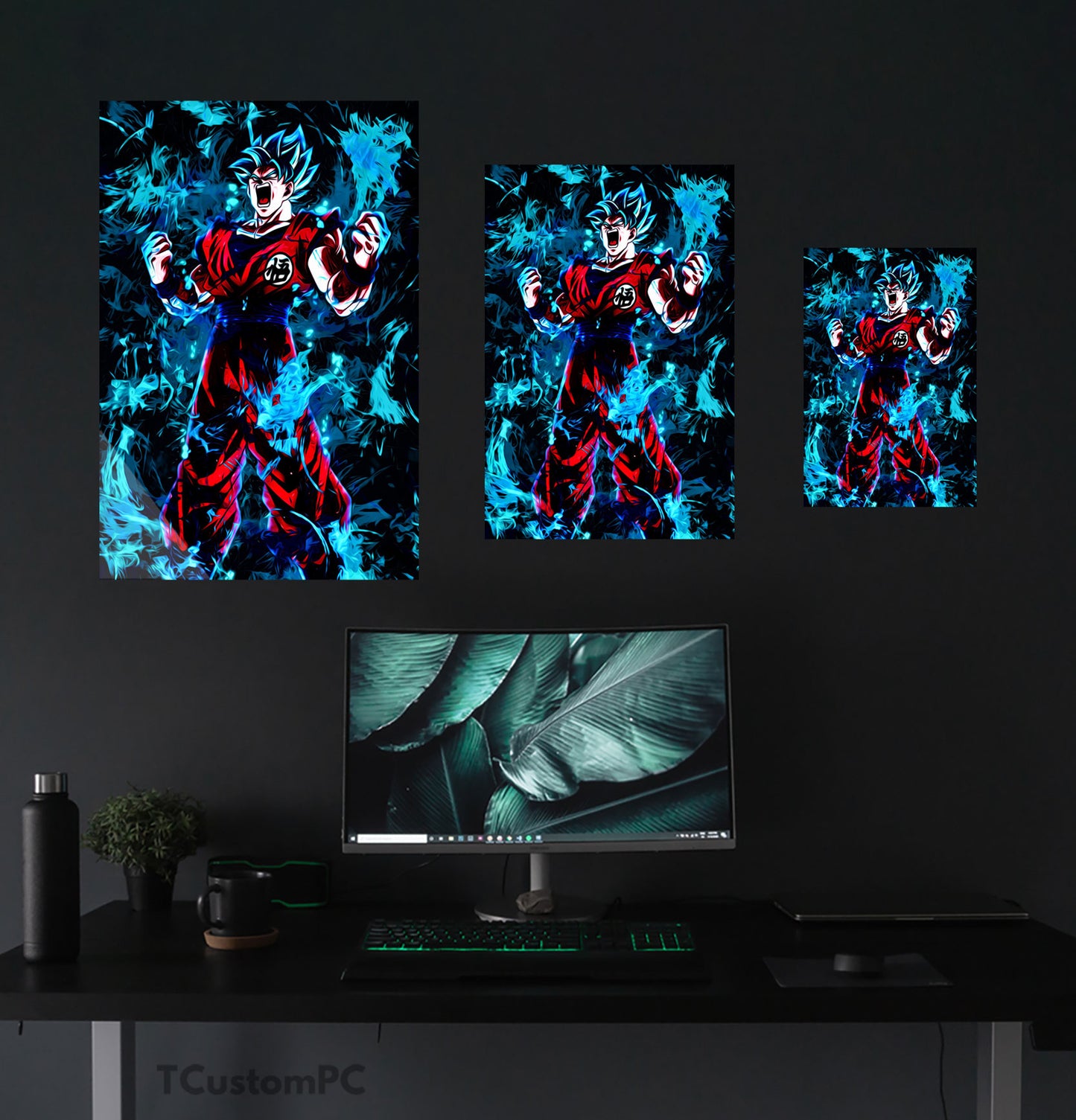 Power of blue gods painting