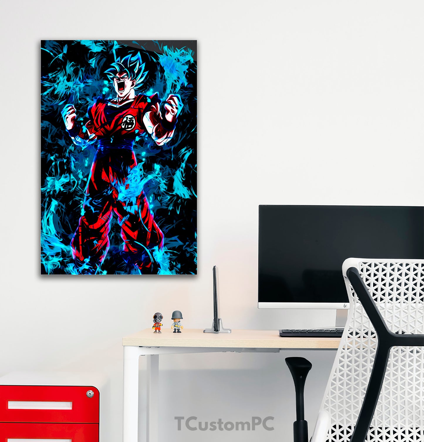 Power of blue gods painting