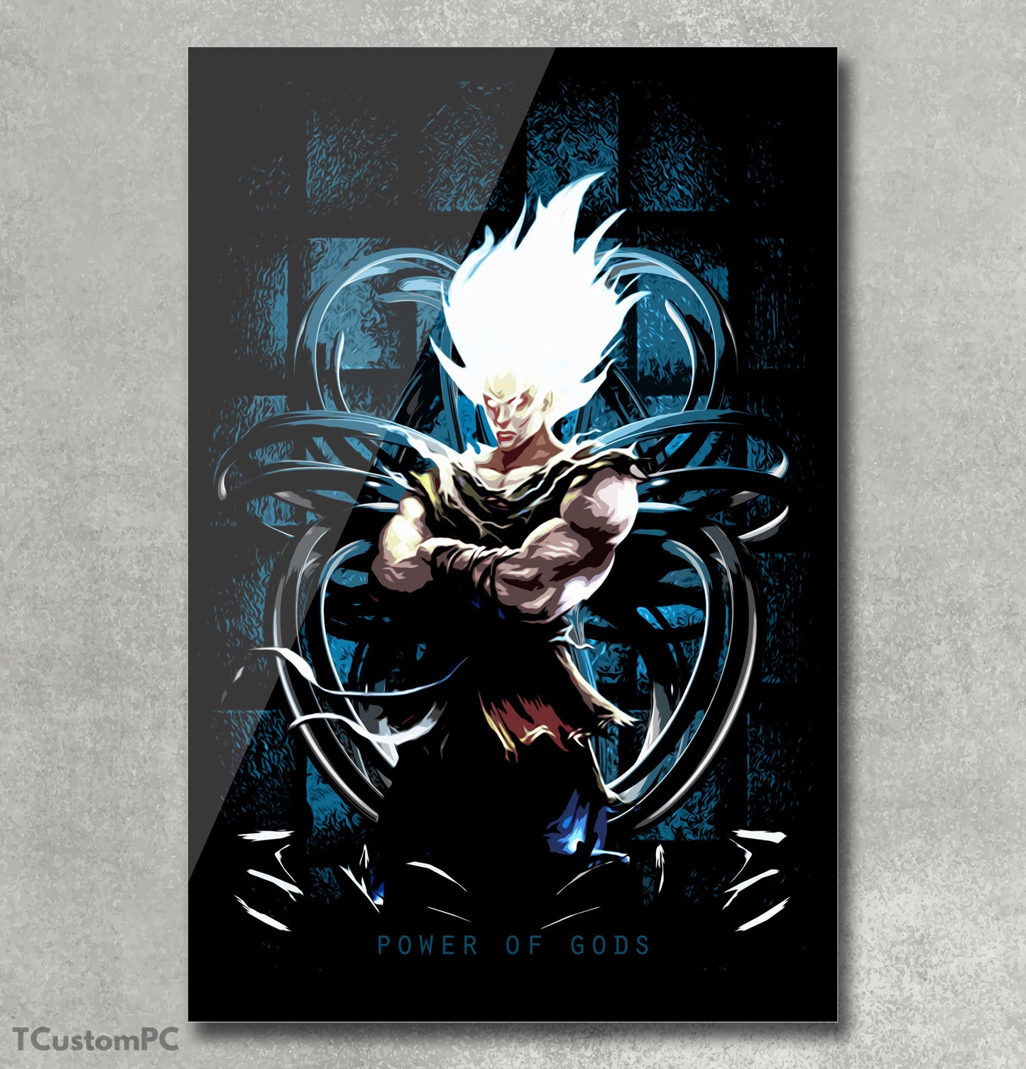 Cuadro Power of Gods Blue2
