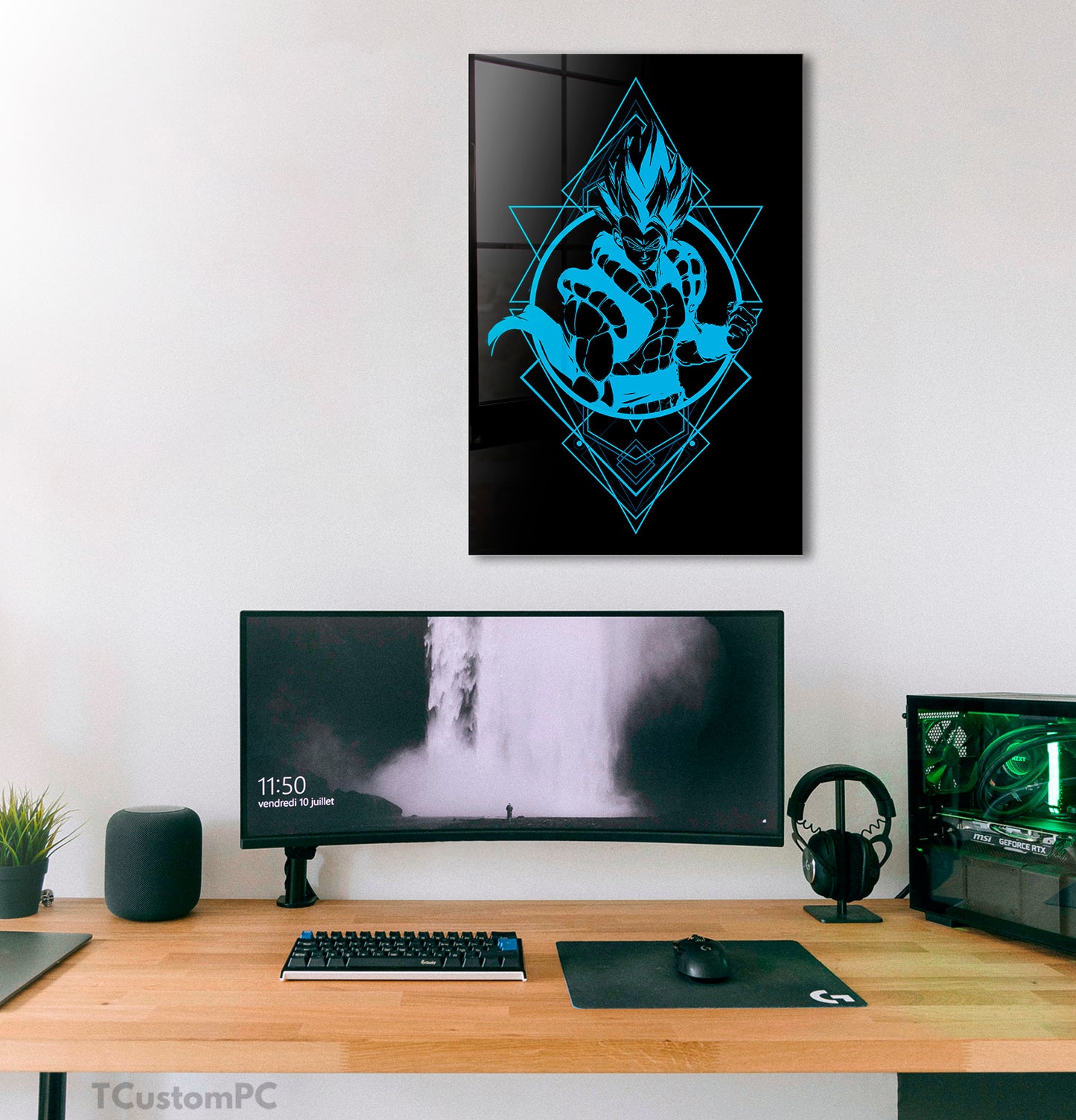 Pintura Prism Warrior 1 Gotenks Super Saiyan