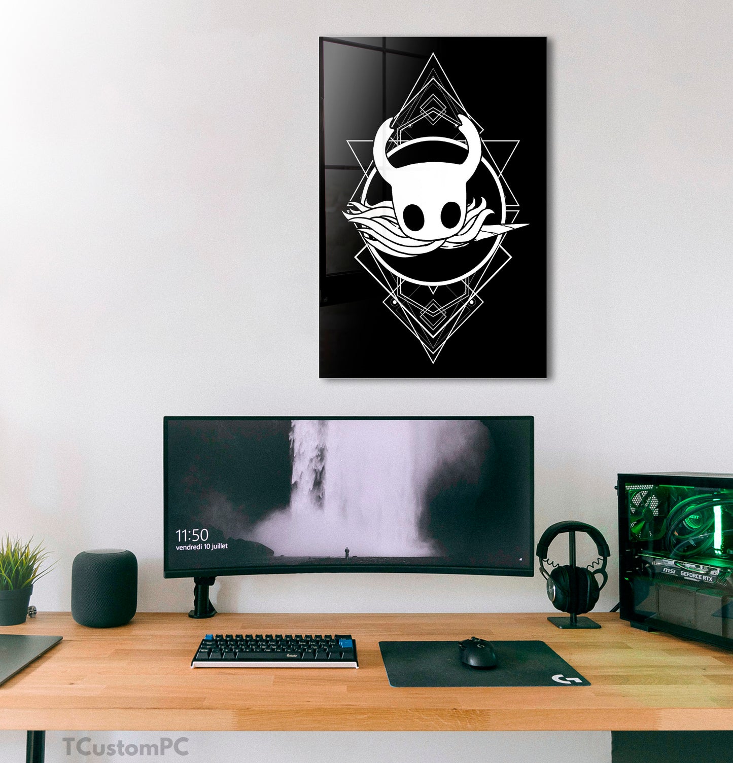 Prism Warrior 11 Pintura de cavaleiro oco