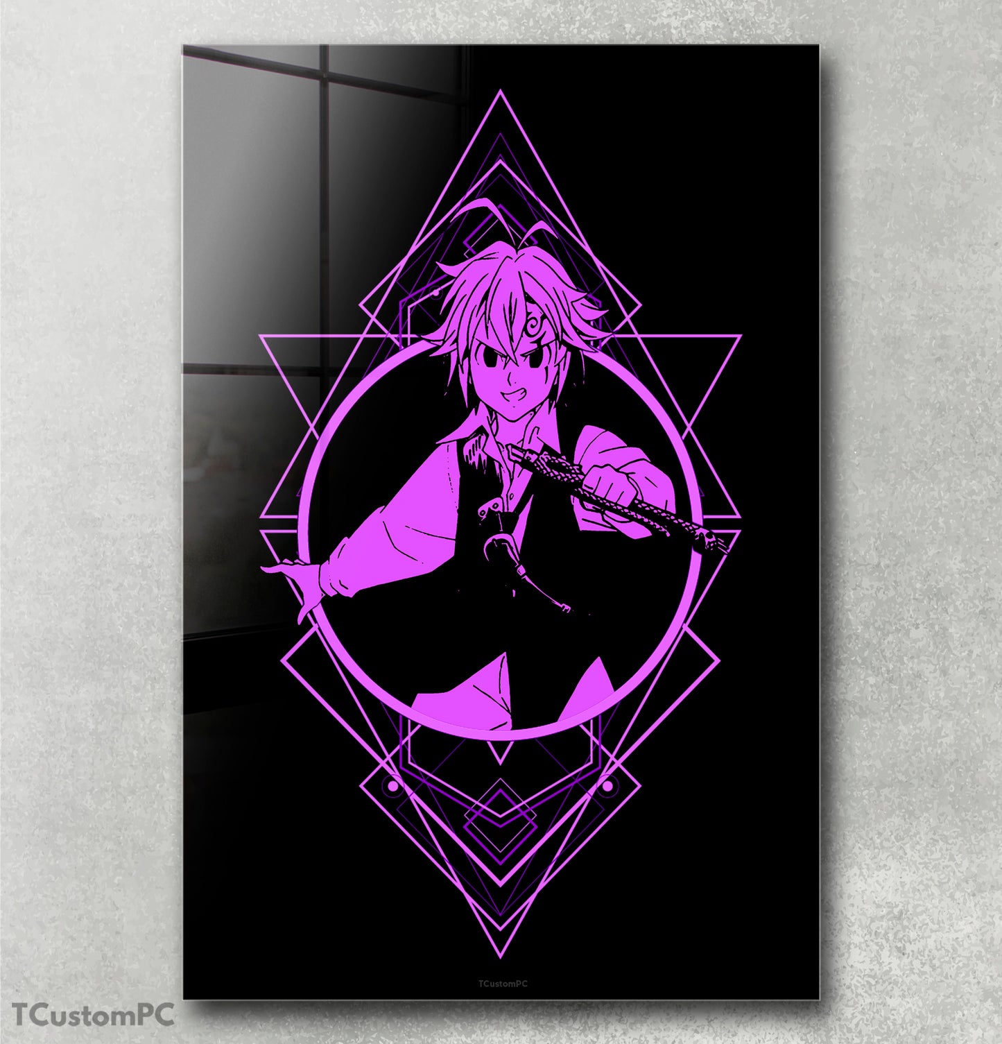 Prisma Guerreiro 28 Pintura Meliodas