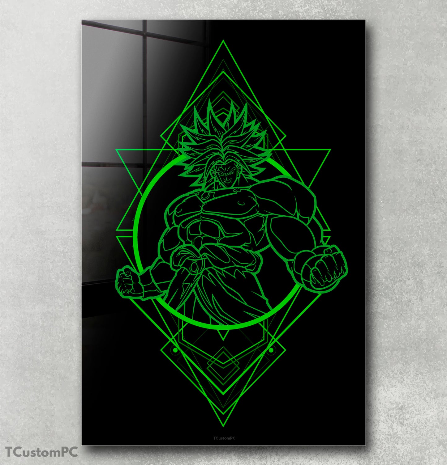 Cuadro Prism Warrior 3 Broly