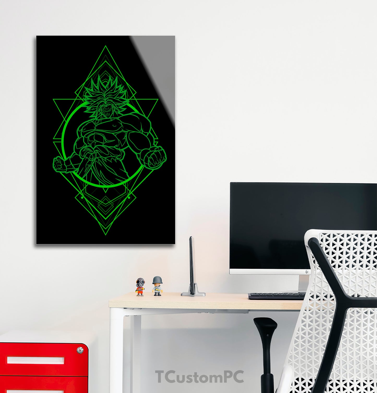 Cuadro Prism Warrior 3 Broly
