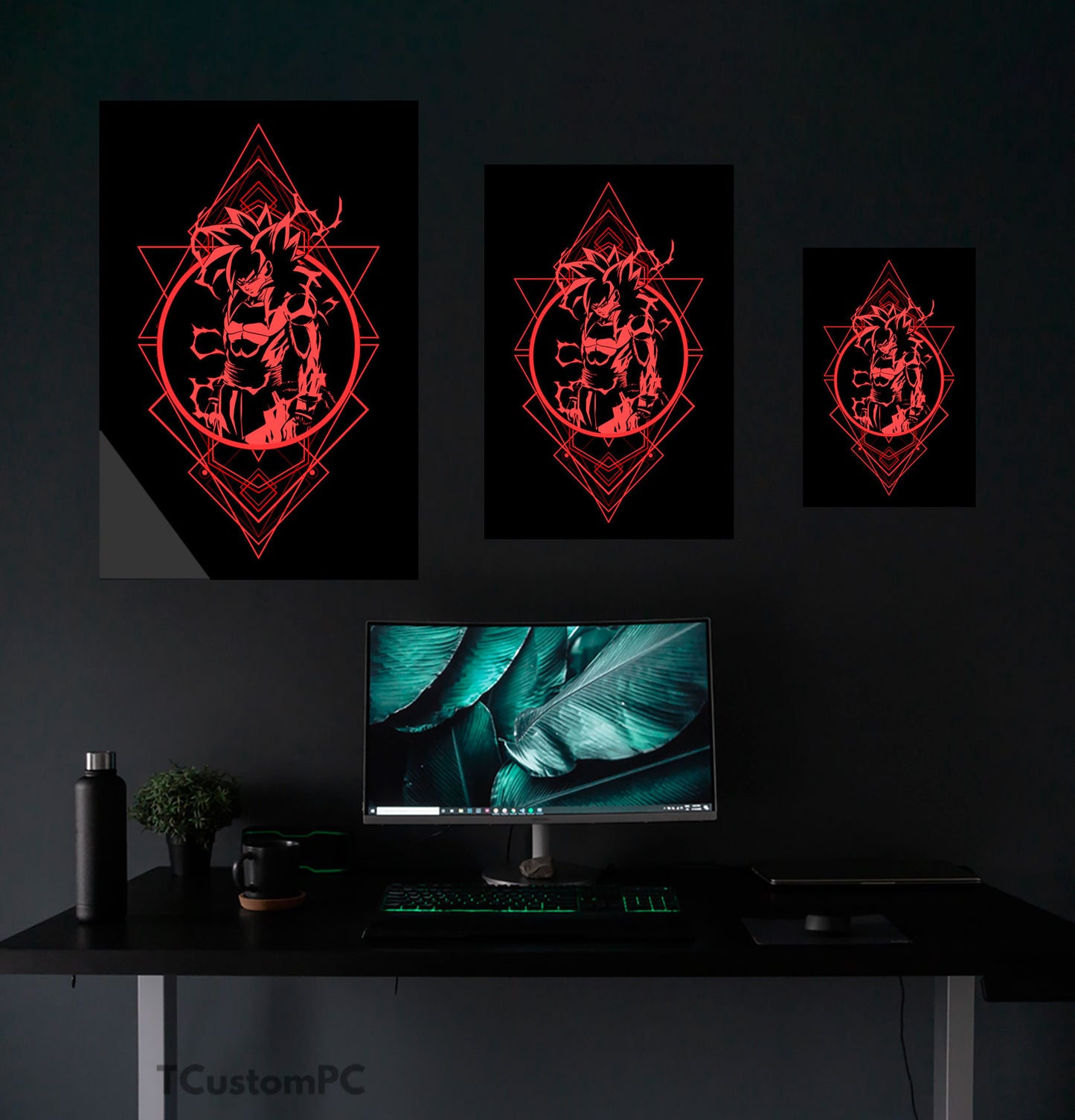 Pintura Prism Warrior 30 Goku Super Saiyan 4