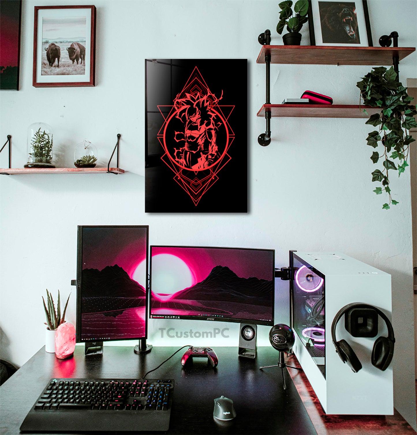 Pintura Prism Warrior 30 Goku Super Saiyan 4