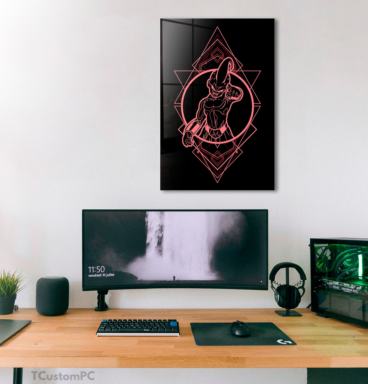 Cuadro Prism Warrior 4 MAJIN BOO