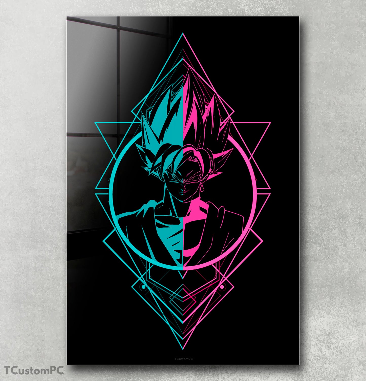 Pintura de Goku Guerreiro Prisma 8