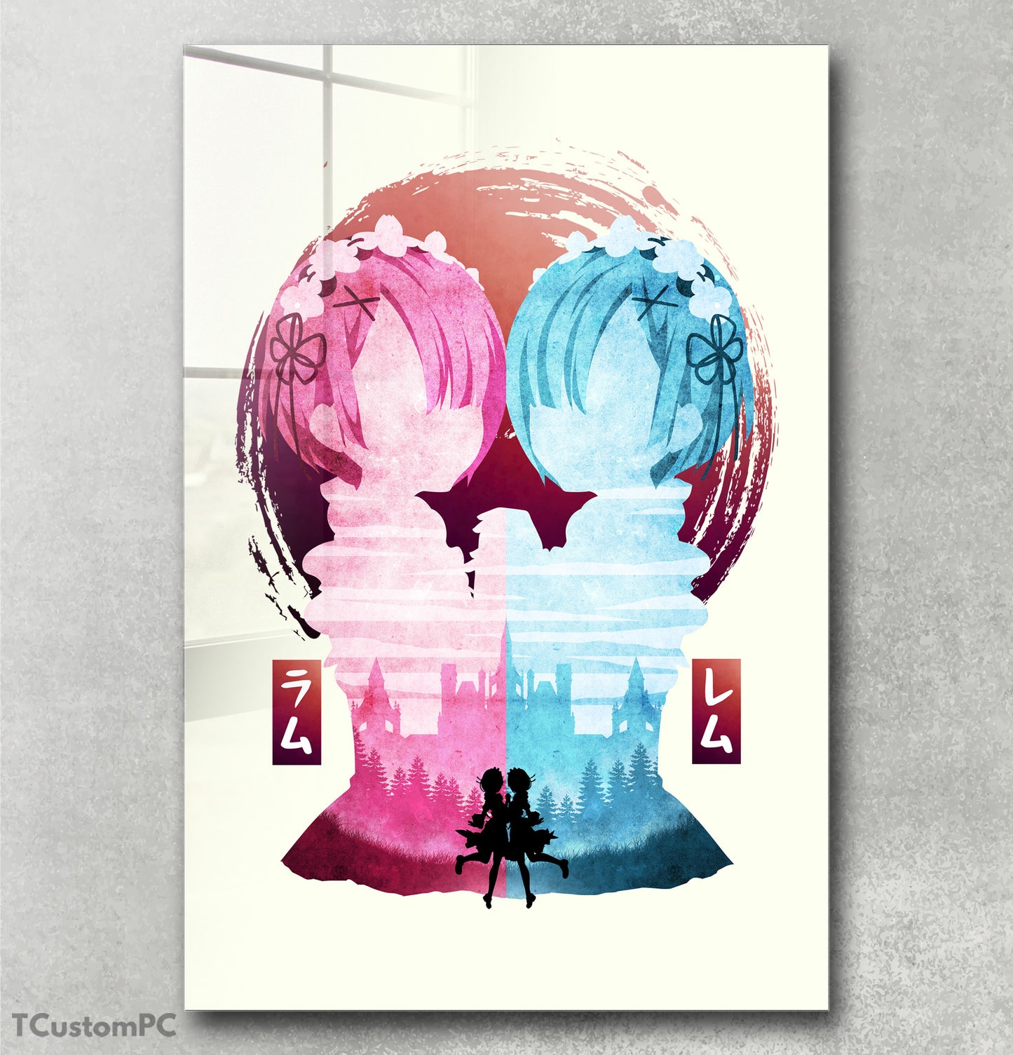 Cuadro Ram Rem W Minimalist Silhouette