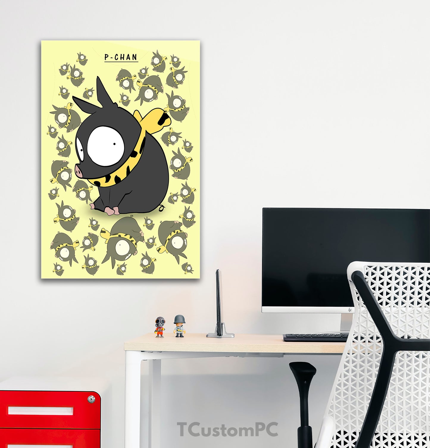 Cuadro Ranma P chan vector