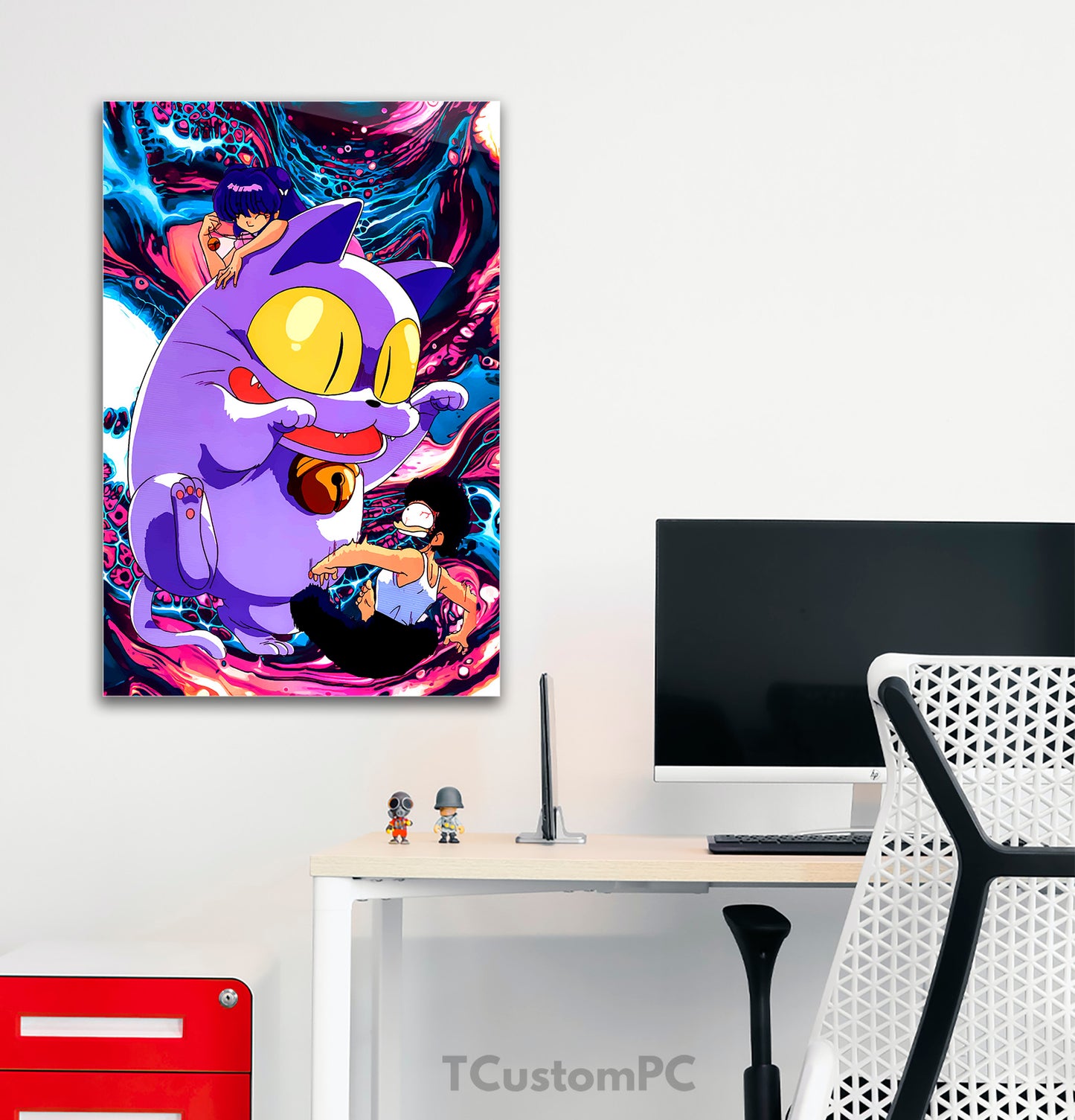 Ranma X Shamploo x big cat vectror painting