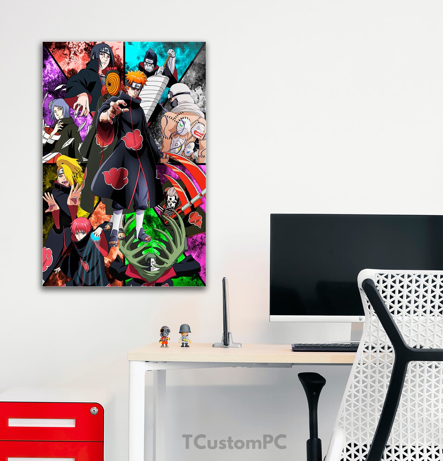 Cuadro Red Figthers Akatsuki