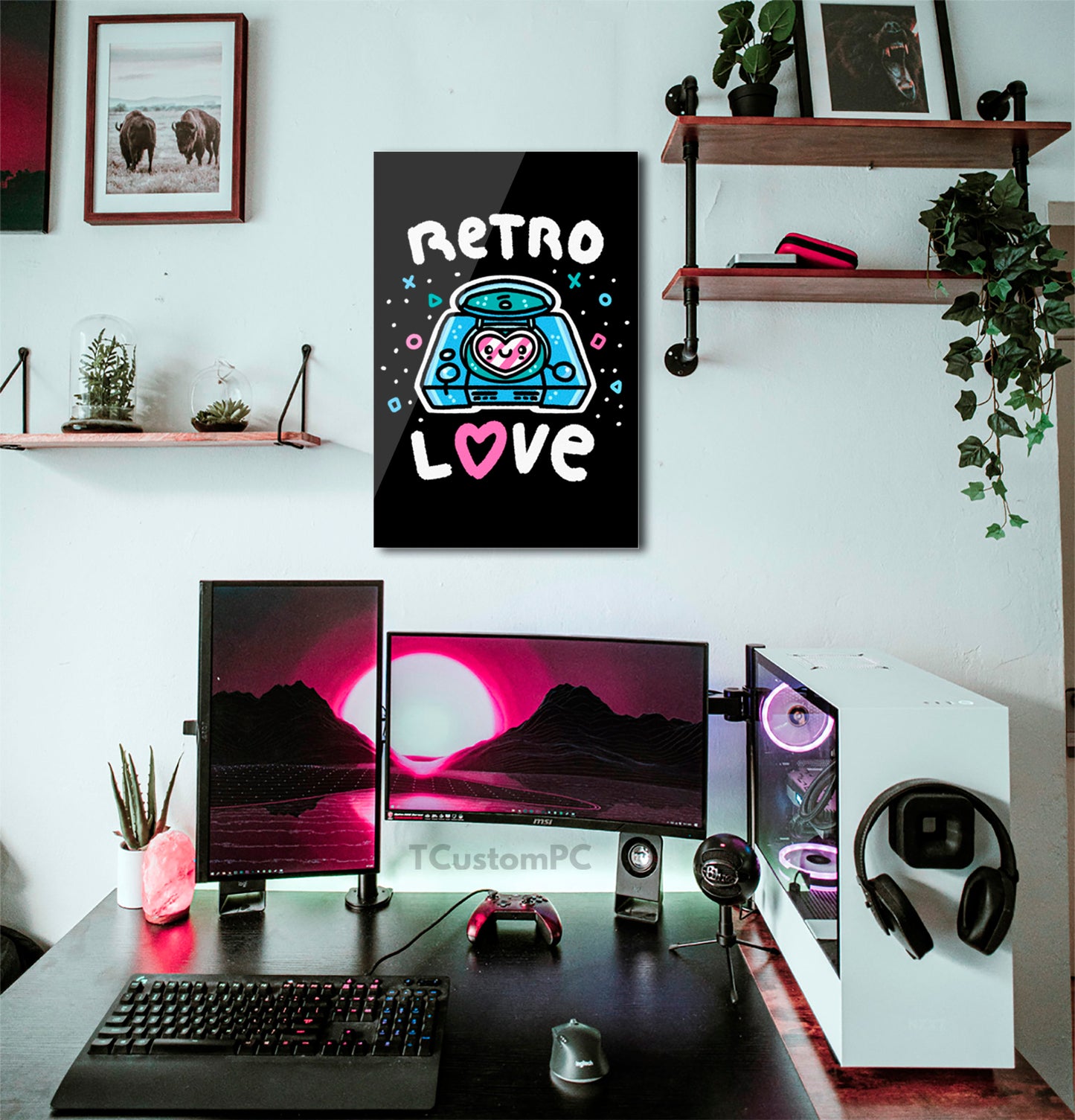 Cuadro Retrolove