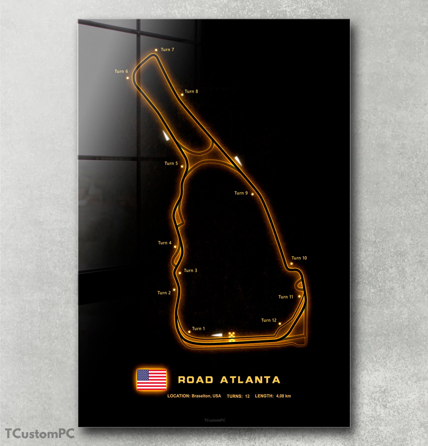 Cuadro Road Atlanta Circuit