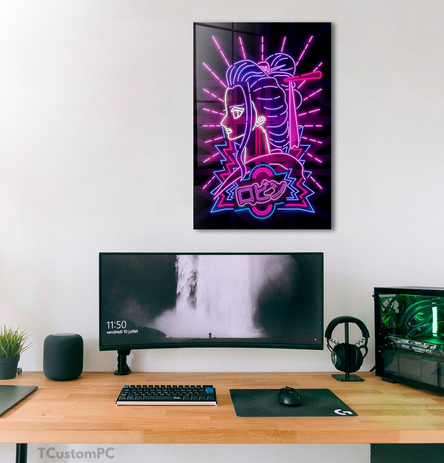 Pintura Robin Neon