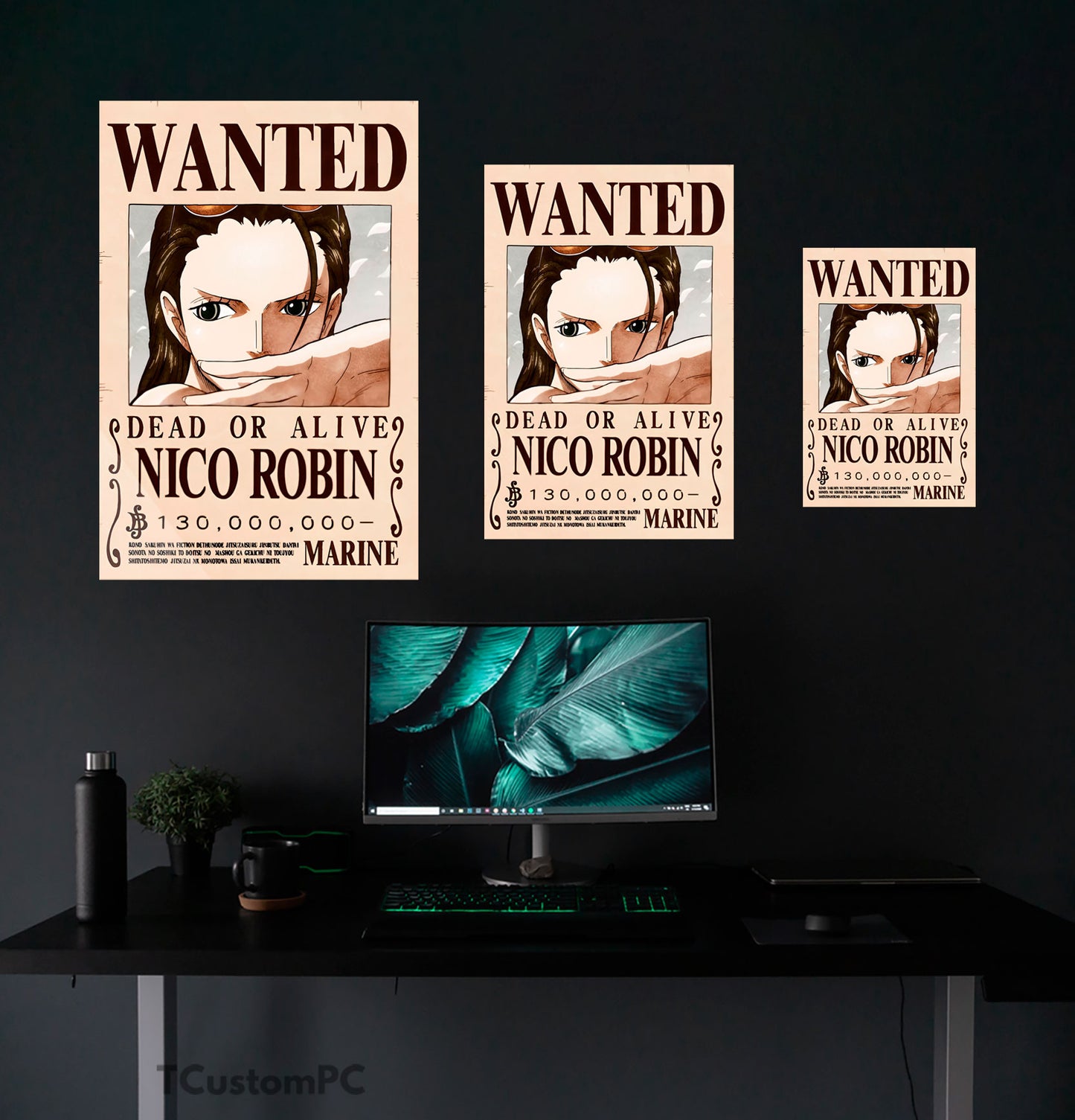 Cuadro Nico Robin Wanted bounty
