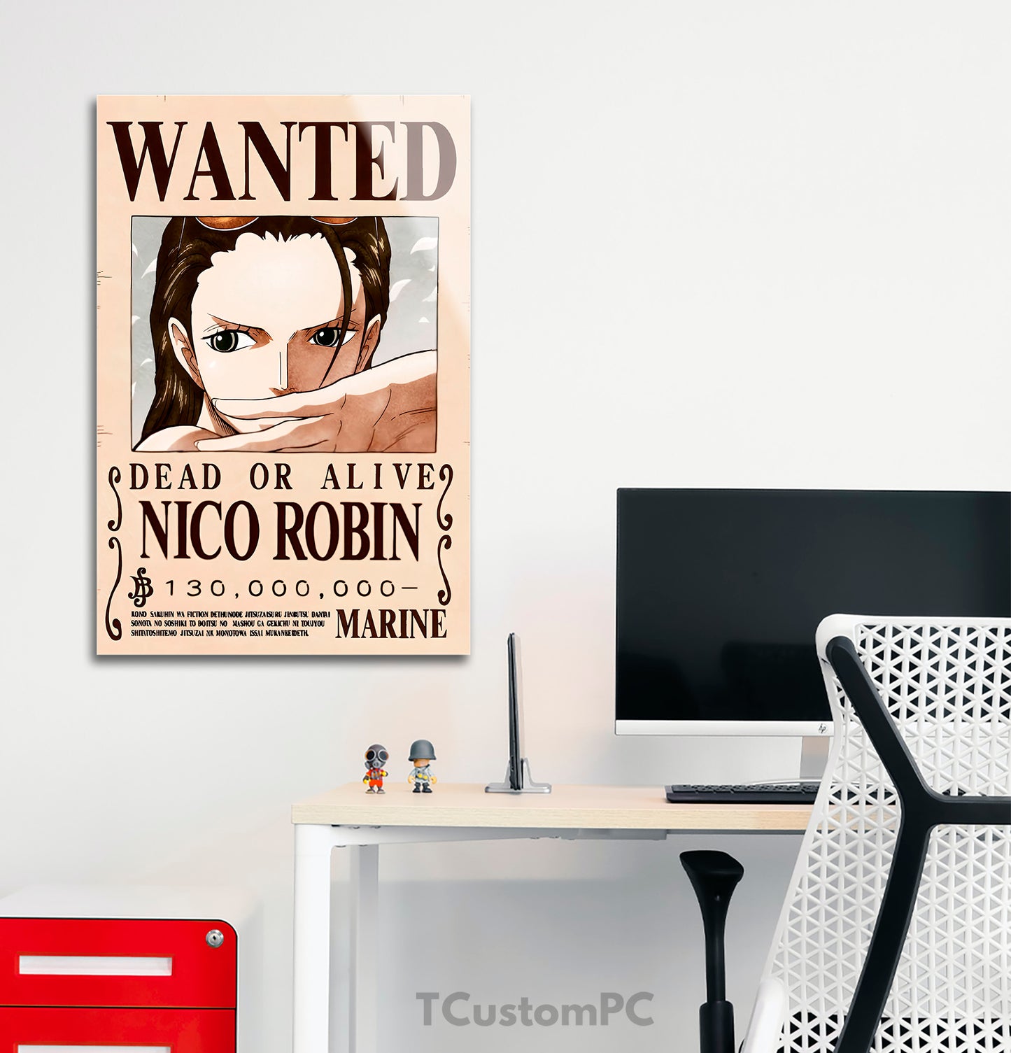 Cuadro Nico Robin Wanted bounty