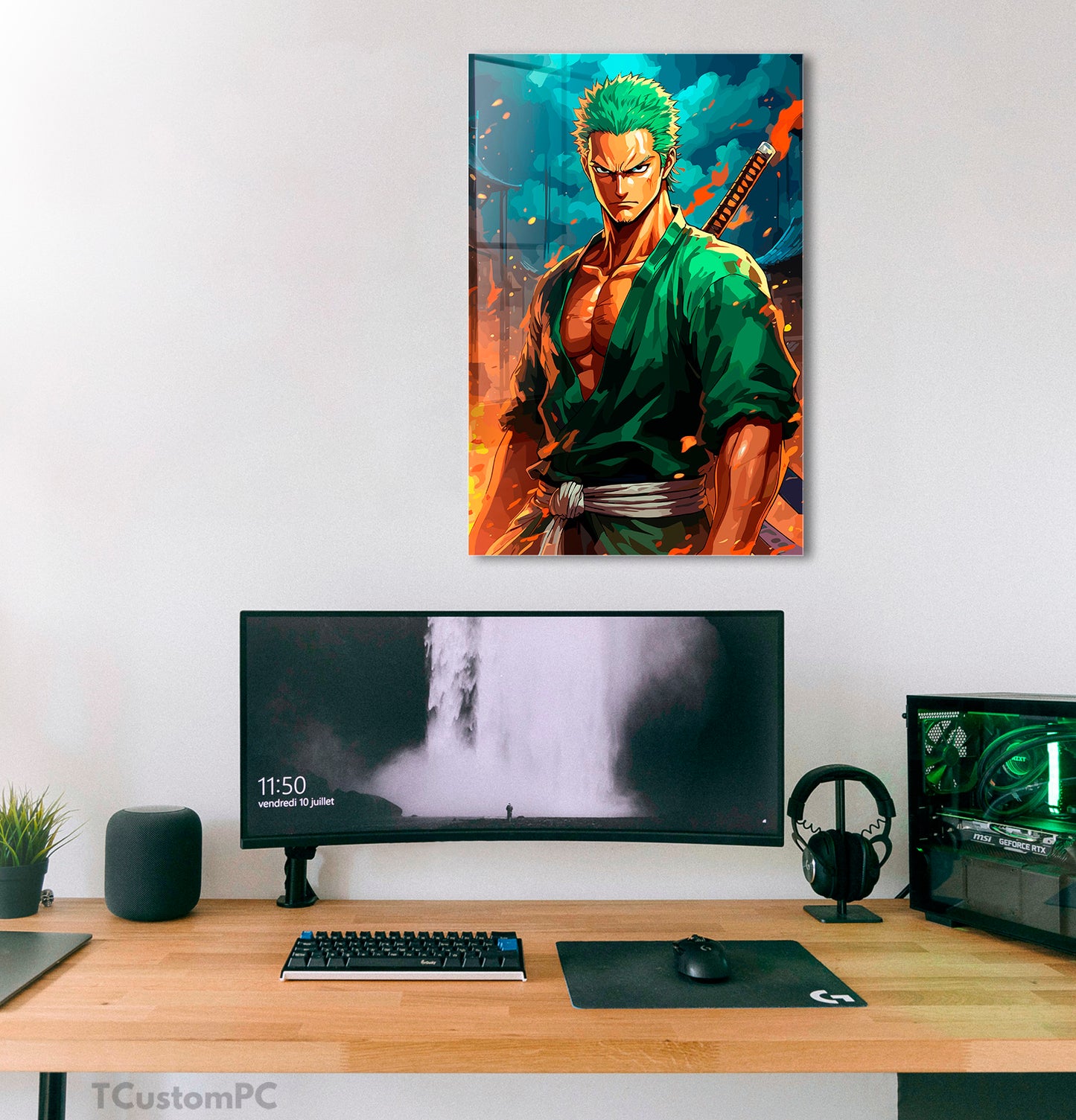 Cuadro Roronoa Zoro Angry