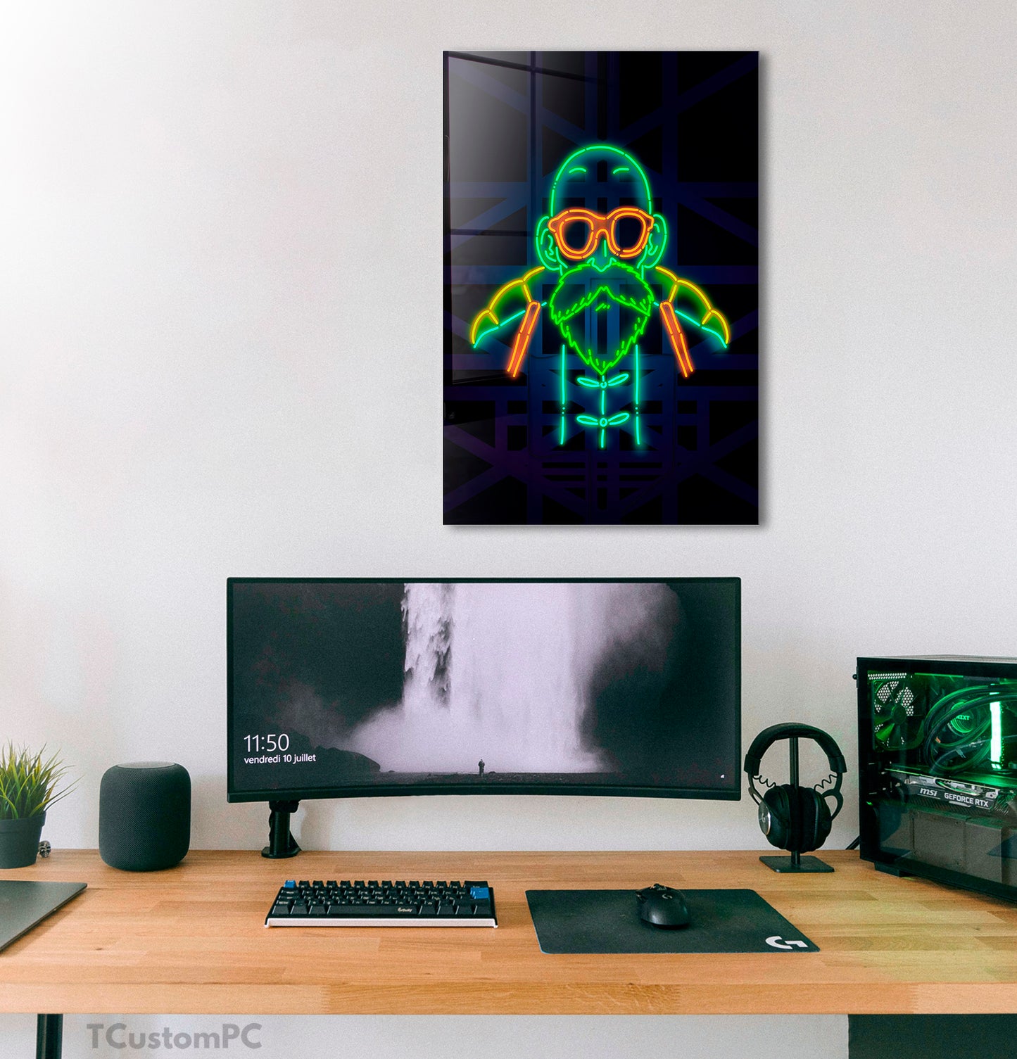 Cuadro Roshi Neon