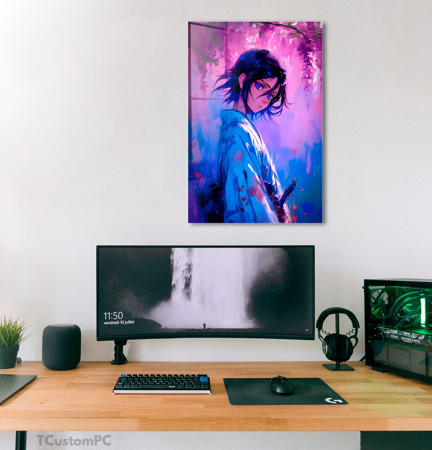 Cuadro Rukia Kuchiki Paint