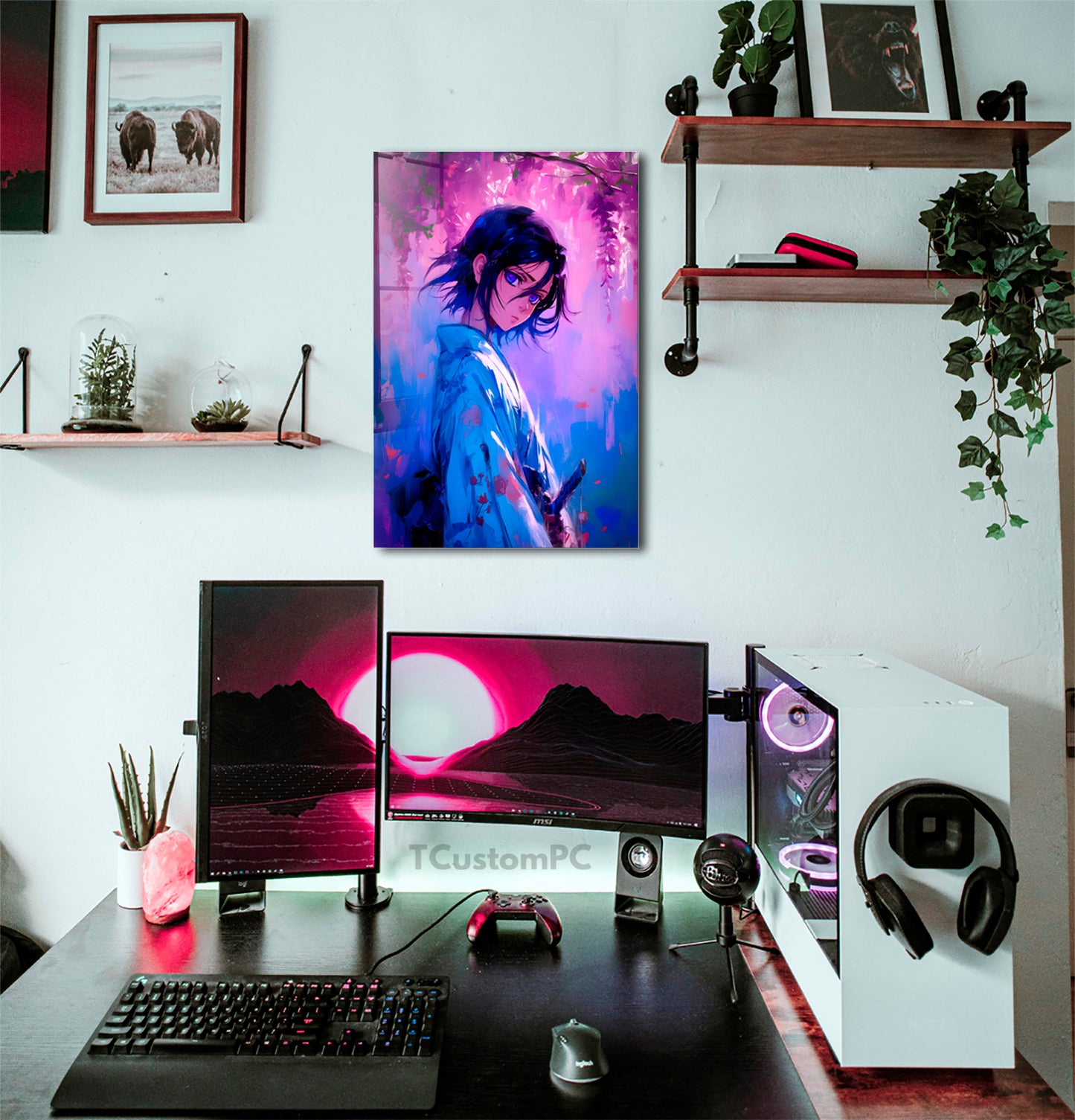 Cuadro Rukia Kuchiki Paint
