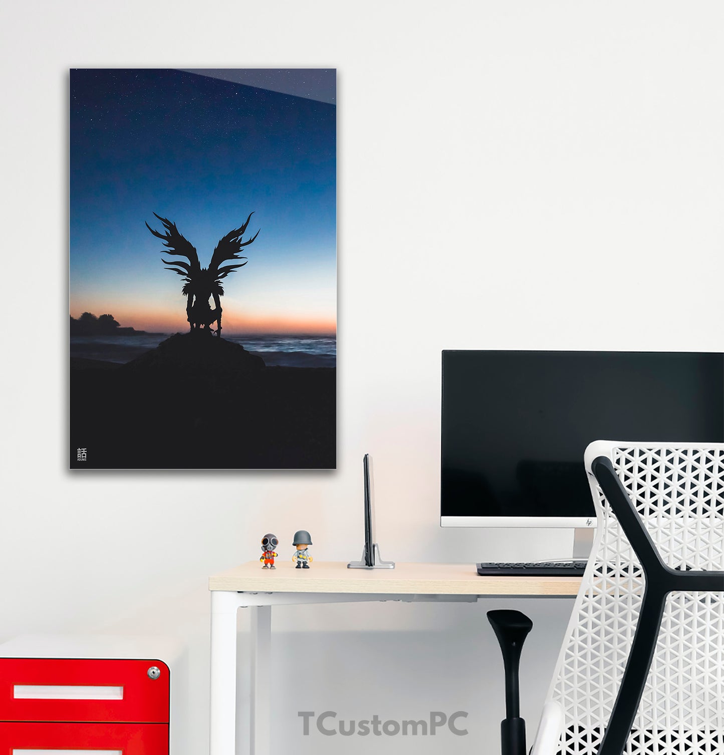 Cuadro Ryuk silhouette Death Note