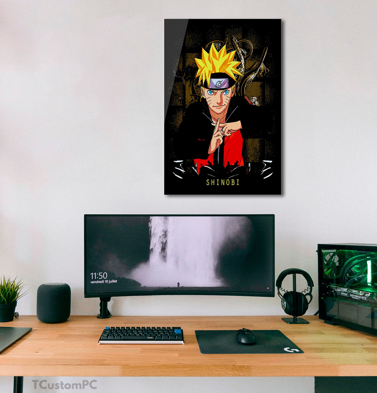 Painting "SHINOBI" Naruto