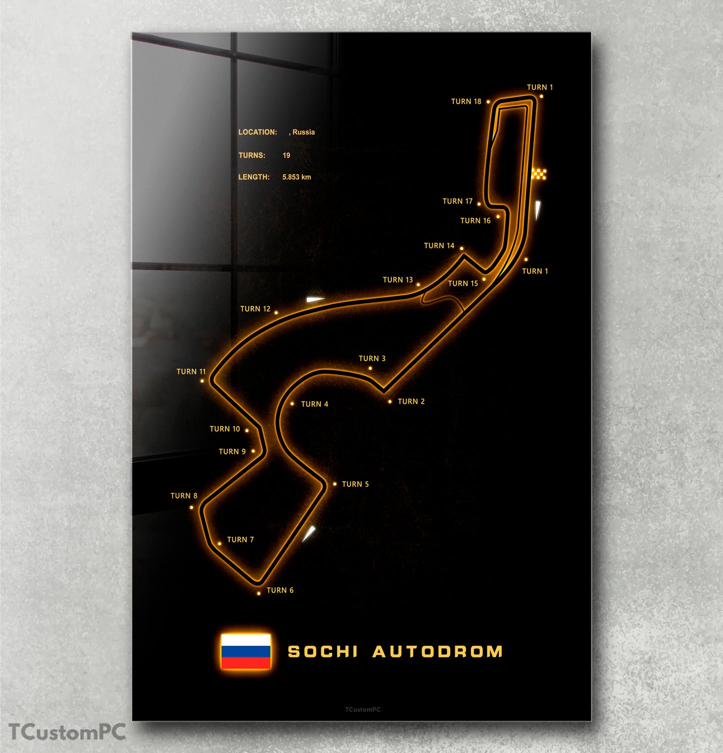 Cuadro SOCHI AUTODROM Circuit