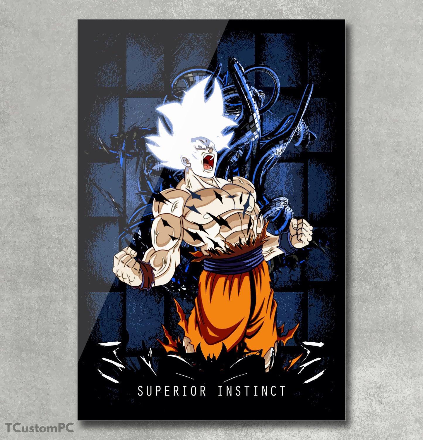 Cuadro SUPERIOR INSTINCT goku