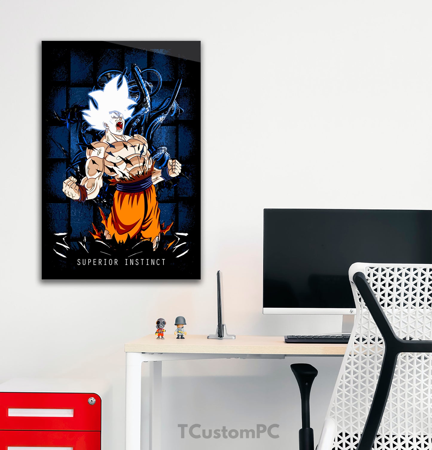 Cuadro SUPERIOR INSTINCT goku