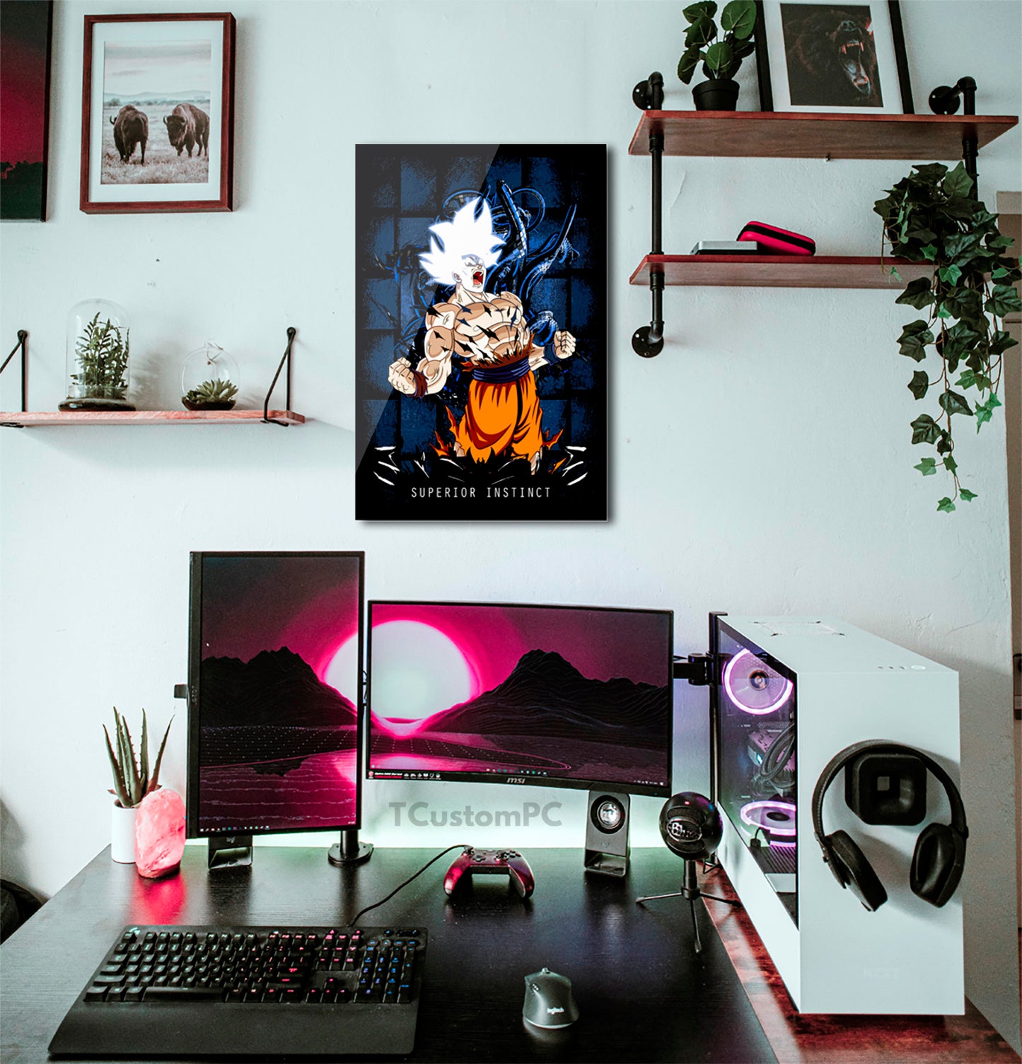 Cuadro SUPERIOR INSTINCT goku