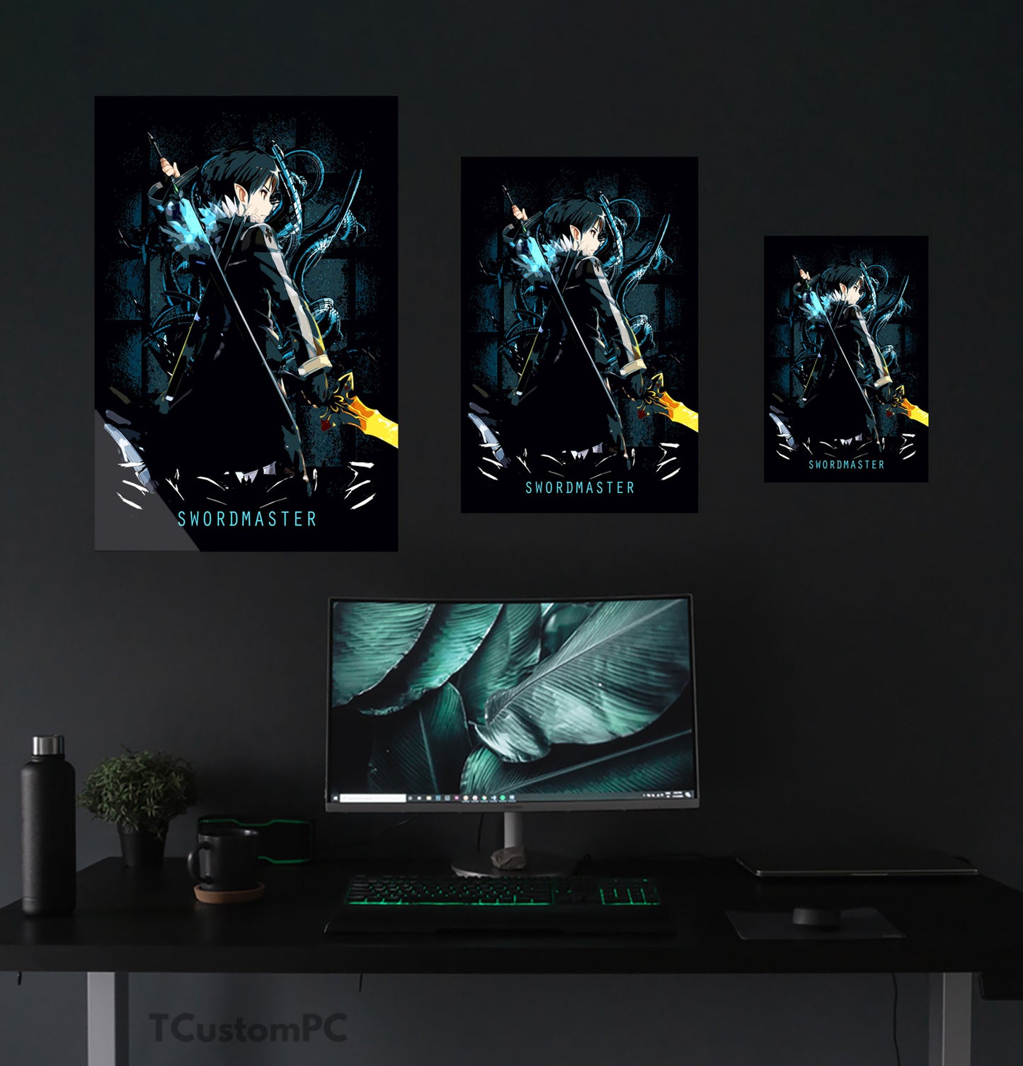 Cuadro SWORDMASTER1 Sword Art Online Kirito