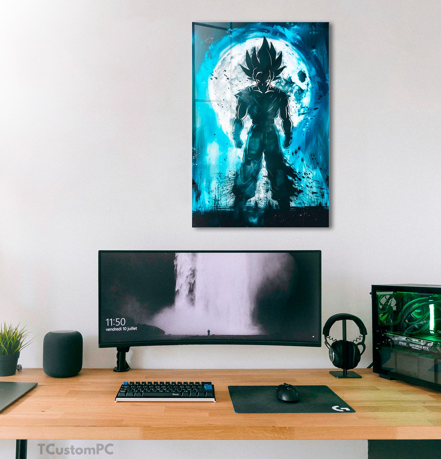 Cuadro Saiyan Moon 2