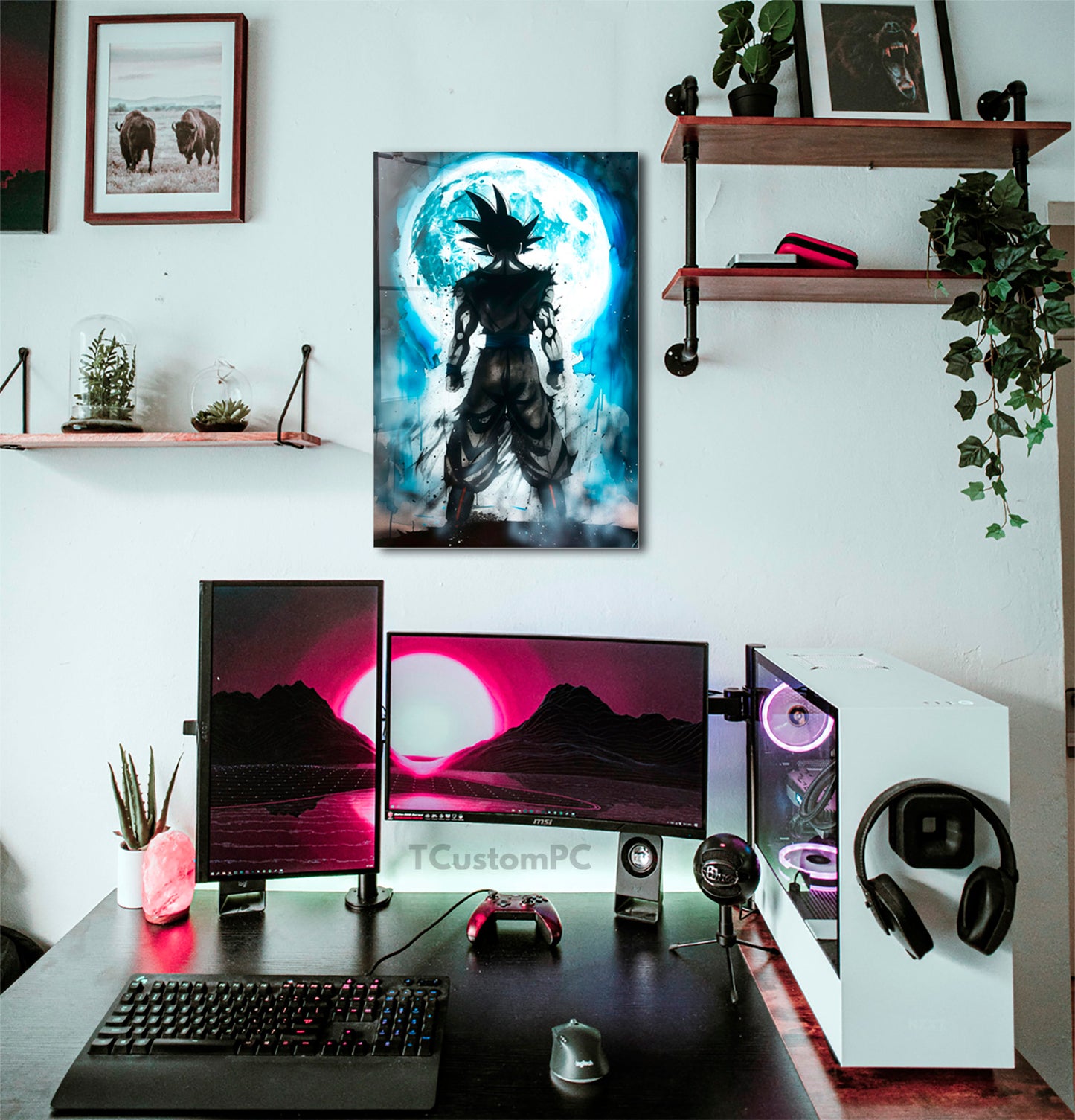 Cuadro Saiyan Moon