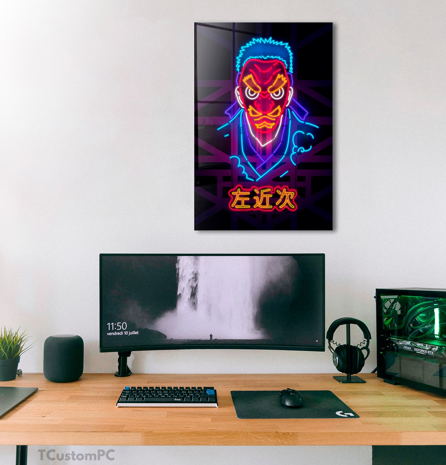 Cuadro Sakonji Neon