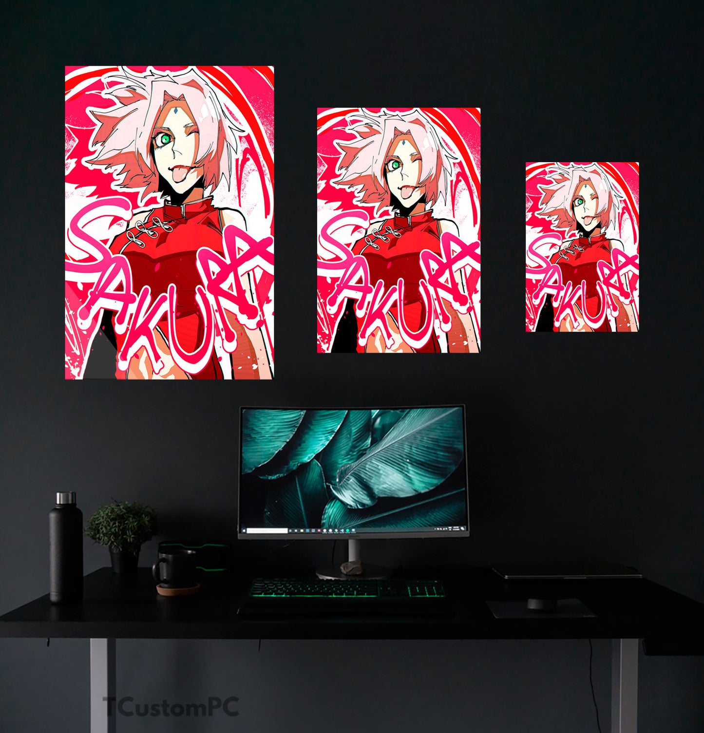 Cuadro Sakura, Naruto