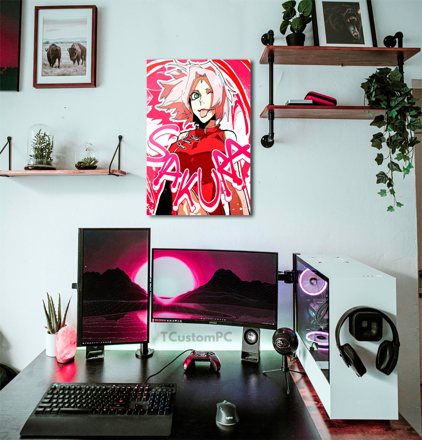 Cuadro Sakura, Naruto
