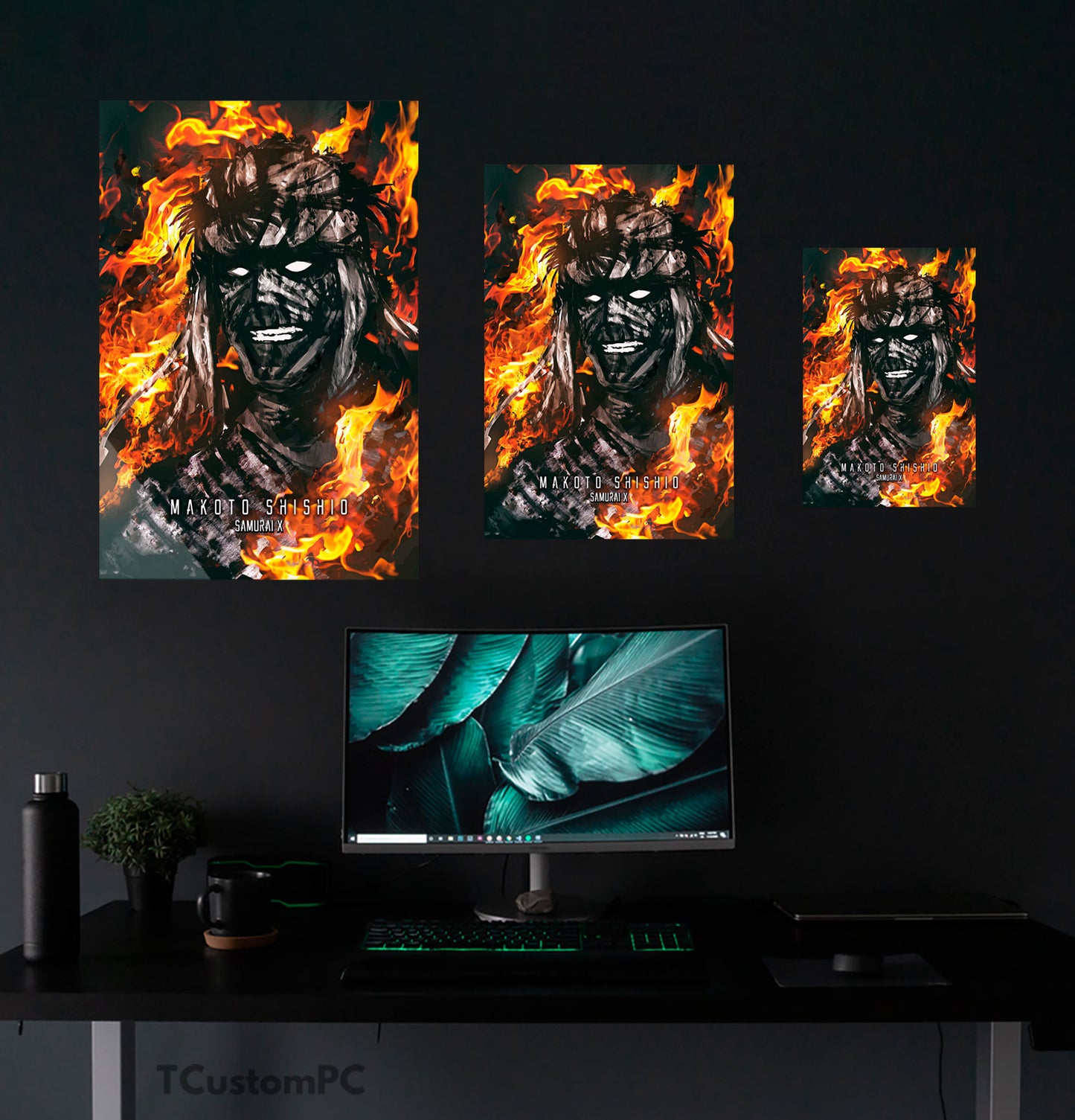 Cuadro Samurai X SHISHIO vector