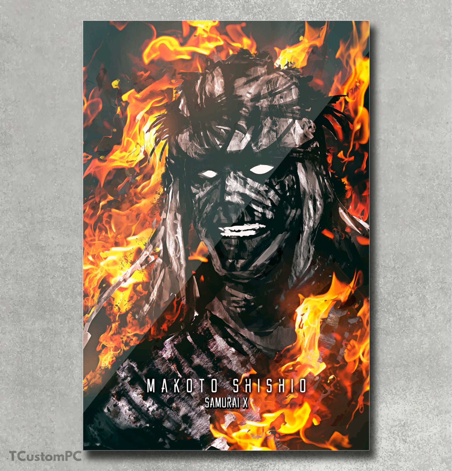 Cuadro Samurai X SHISHIO vector