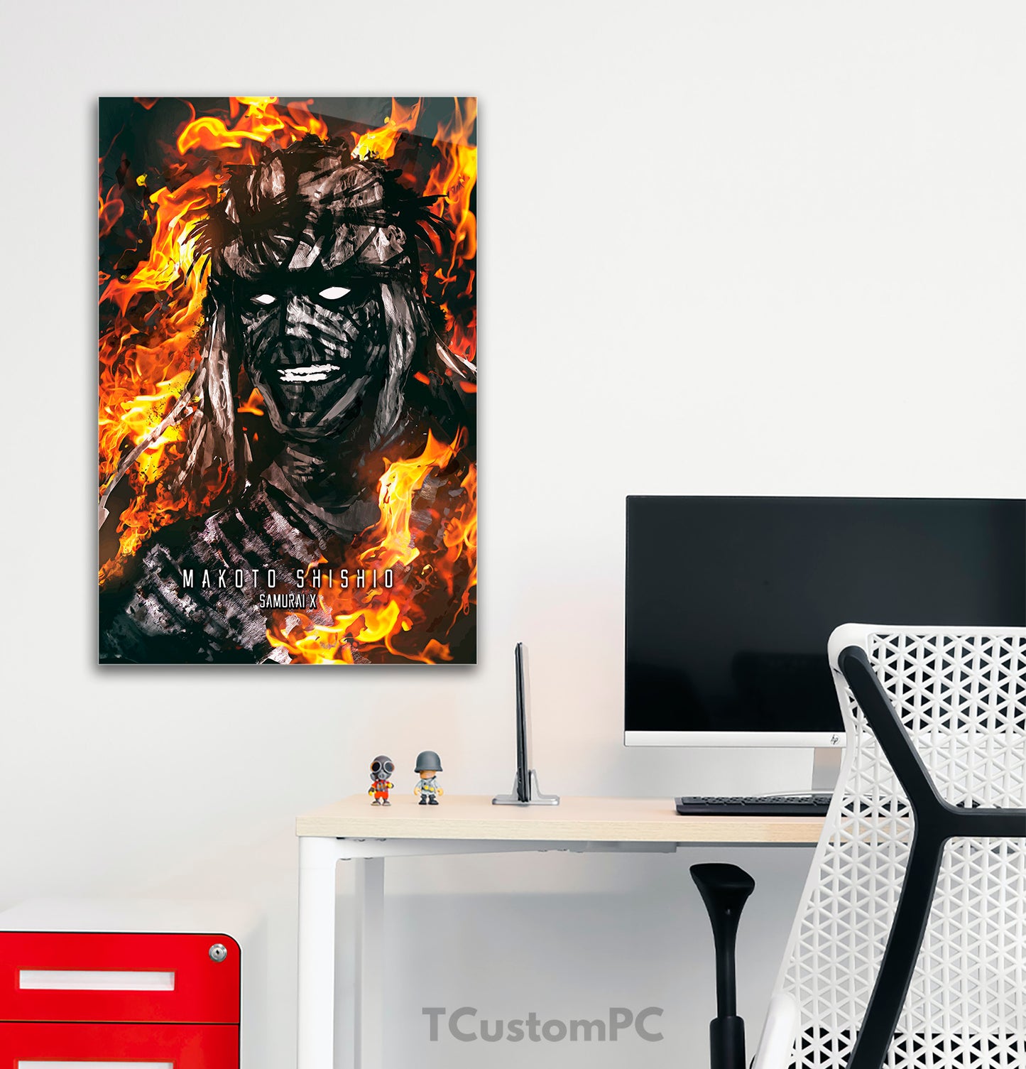 Cuadro Samurai X SHISHIO vector