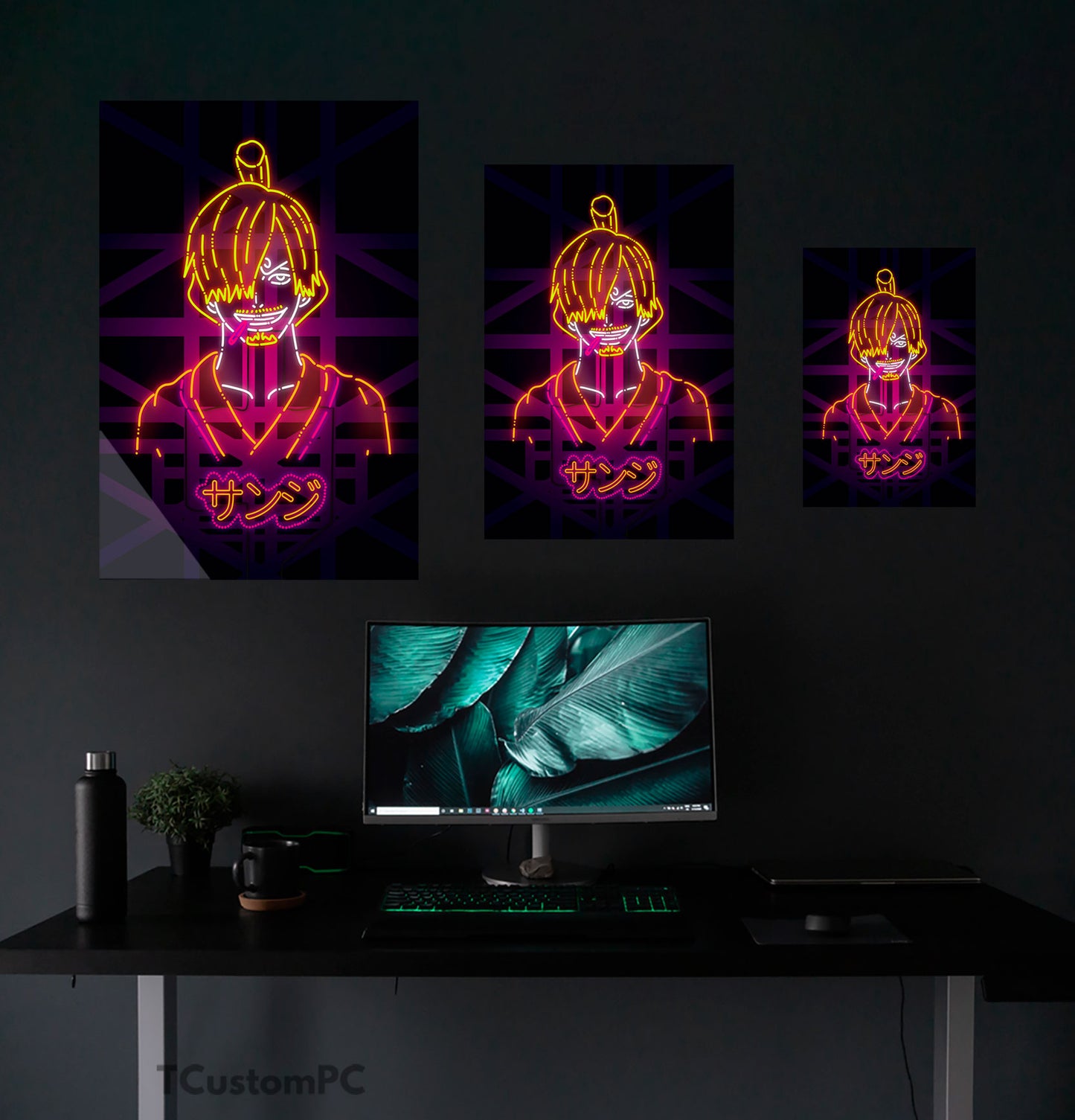 Pintura de néon Sanji 2
