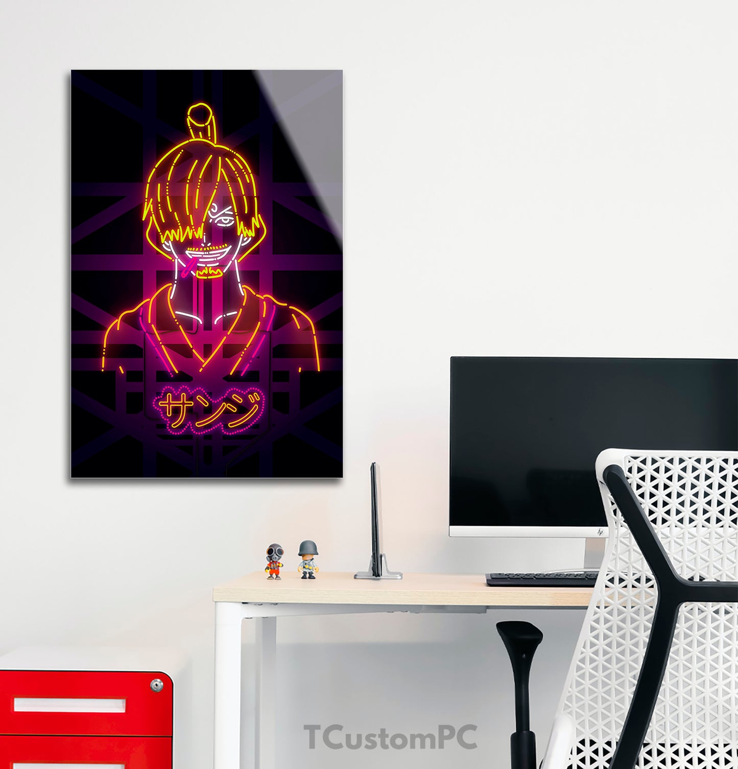 Pintura de néon Sanji 2