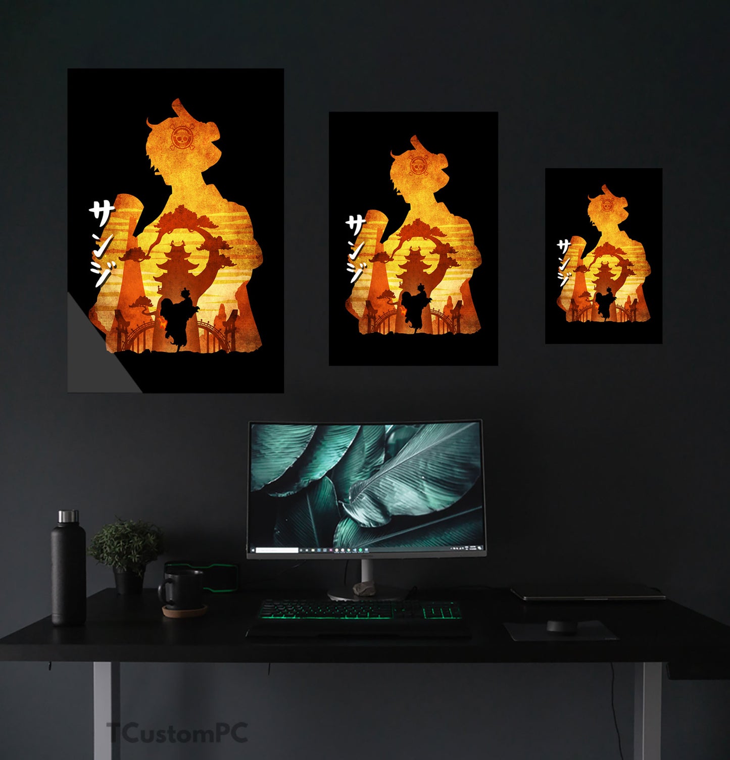 Cuadro Sanji 2 Minimalist Silhouette