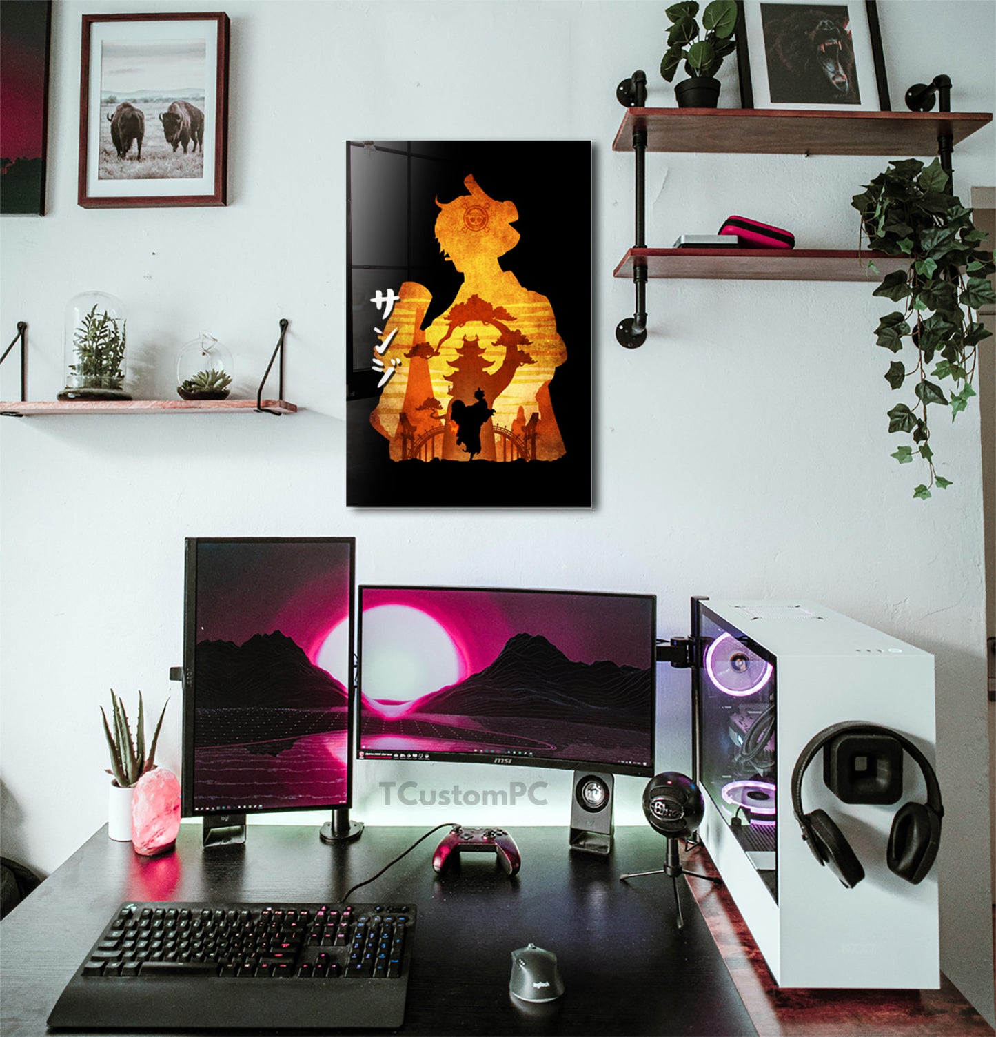 Cuadro Sanji 2 Minimalist Silhouette