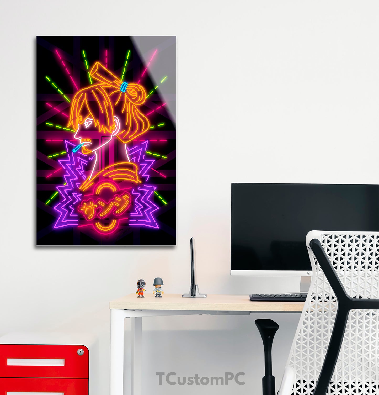 Cuadro Sanji Neon