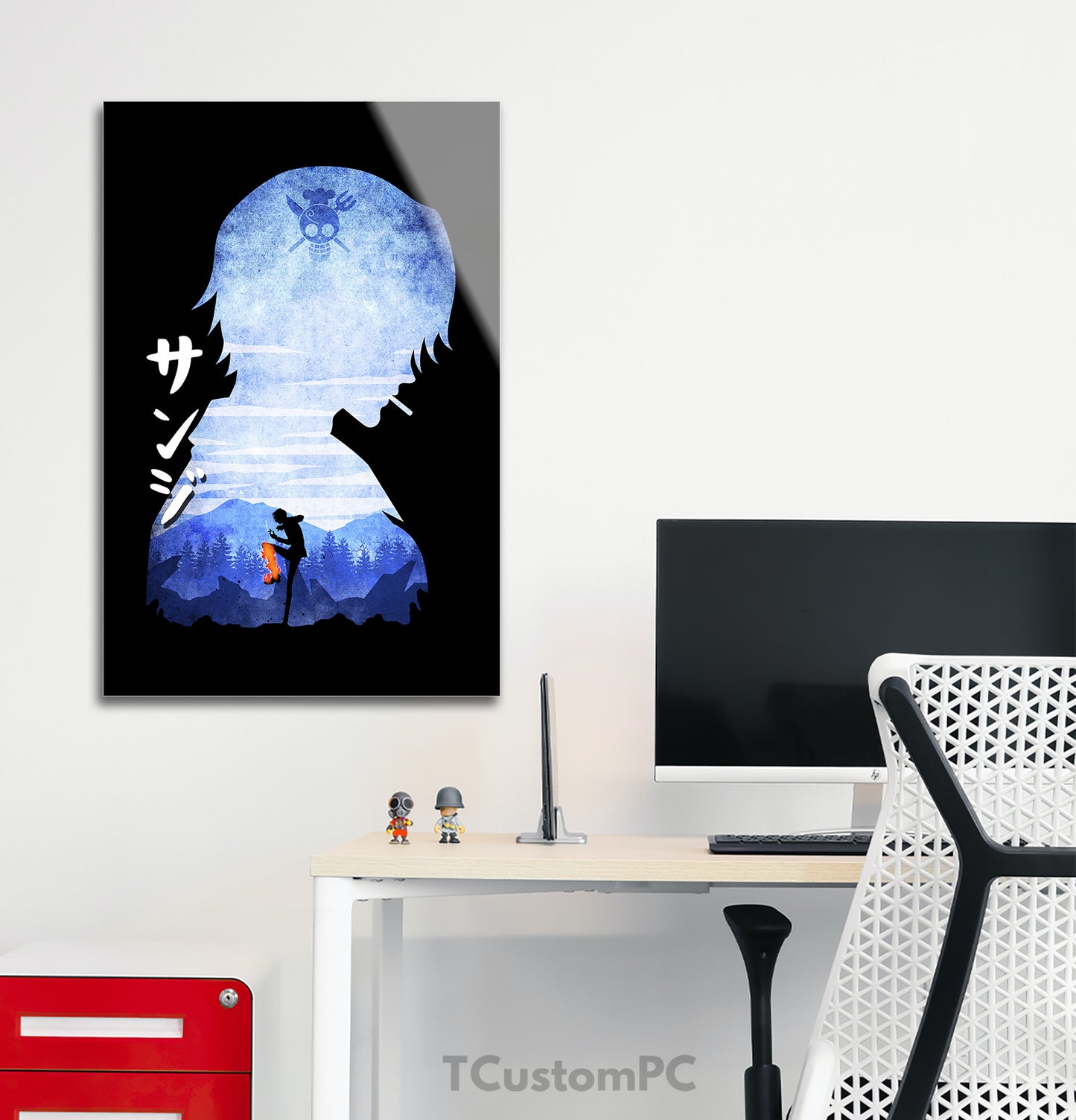 Cuadro Sanji Minimalist Silhouette